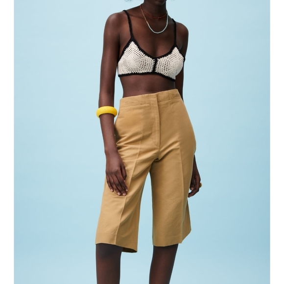 Crocheted Bralette black and white Zara - Picture 13 of 16